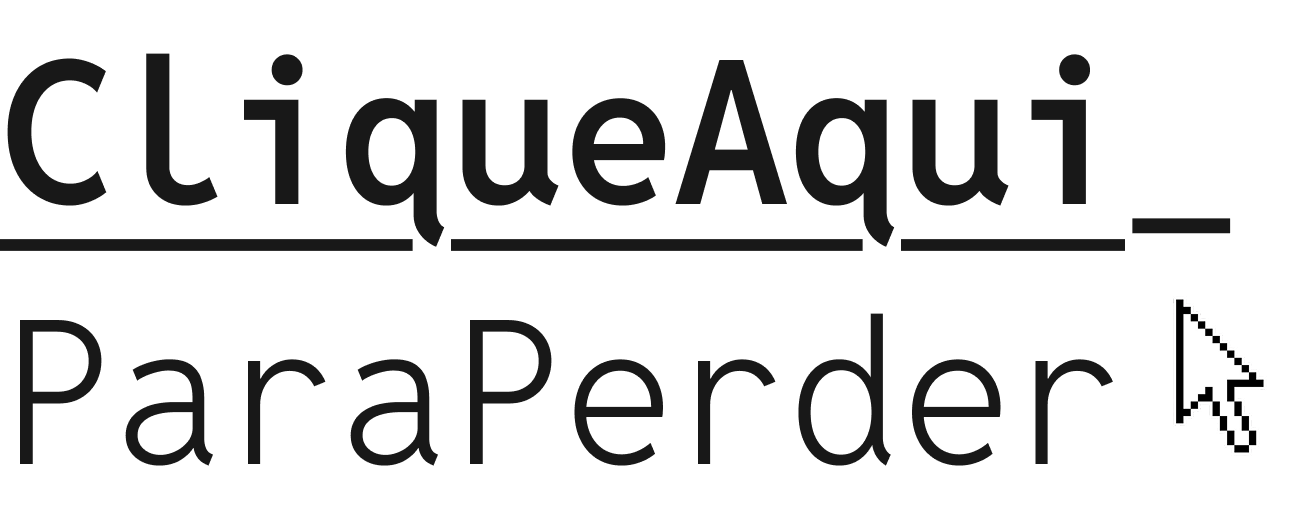 Logótipo Clique Aqui Para Perder